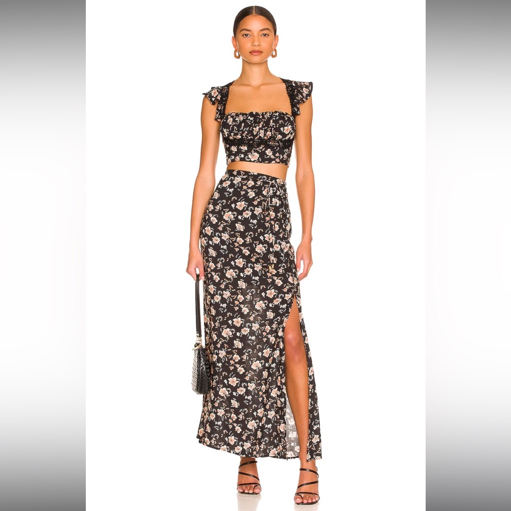 🎉LAST PIECE🎉FREE PEOPLE Bijou Floral Dress Set